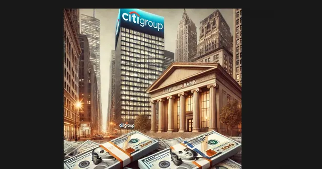 citigroup dollar collage