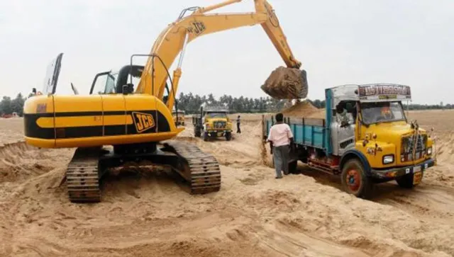 illegal SAND-MINING