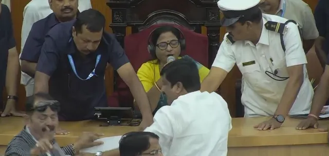 odisha assembly ruckus