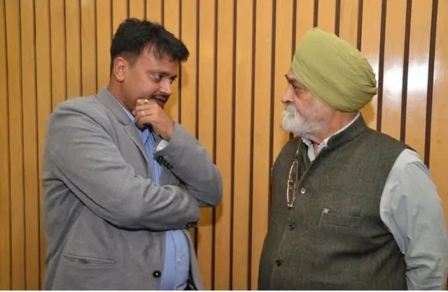 Montek with Sabyasachi 