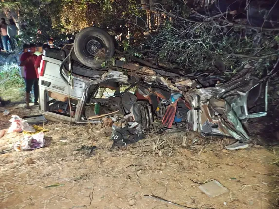 Sonepur road mishap pic