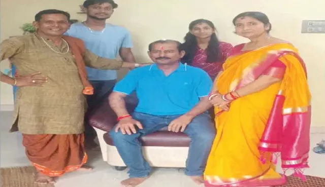 late husband's statue