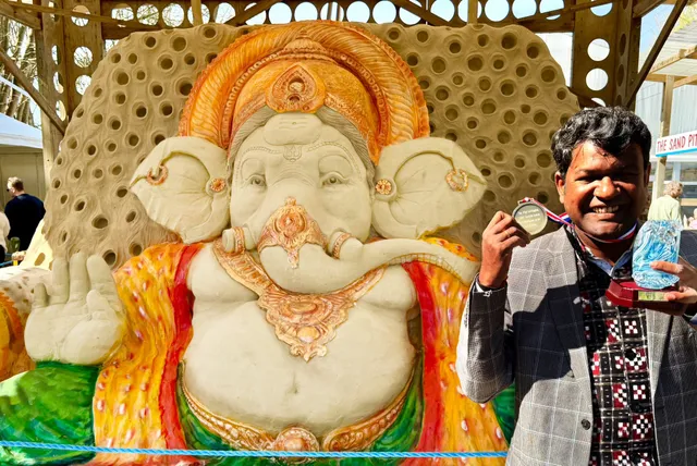 sudarsan pattnaik with UK award