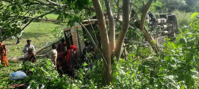 malkangiri bus mishap
