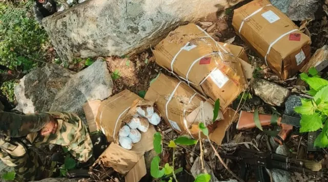 explosives seized 