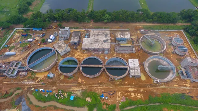 Sewage treatment plant of RSP