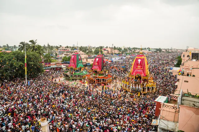 chariots at gundicha temple