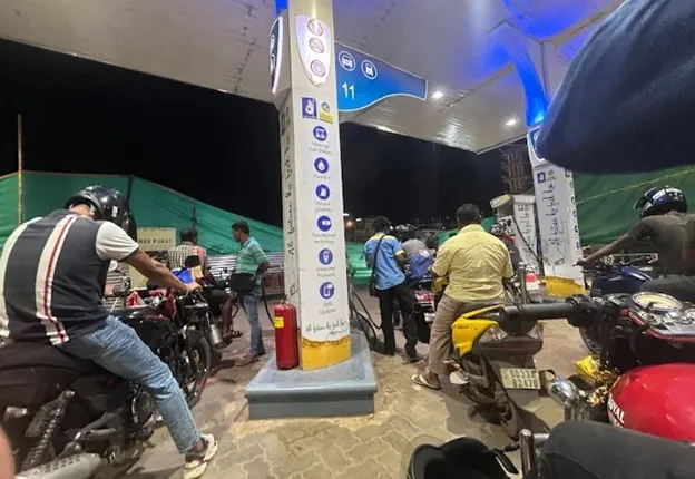 fuel station