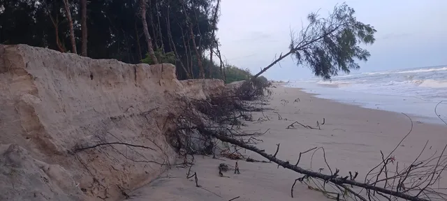 sea erosion in erasama