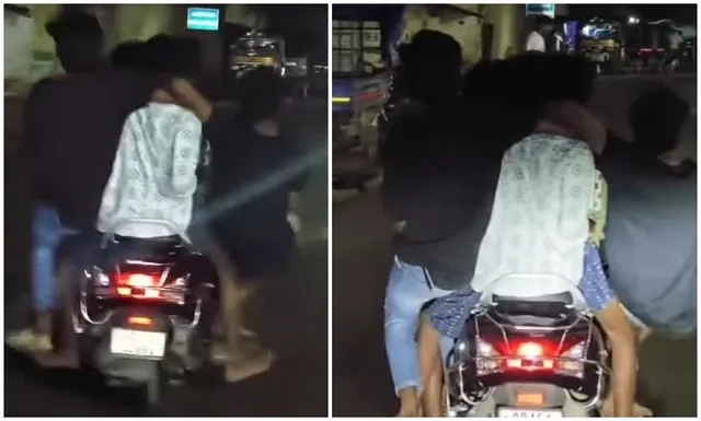 sambalpur seven on scooter