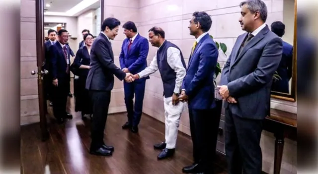 singapore PM Visit to India