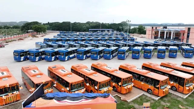 Ama Bus drivers protest