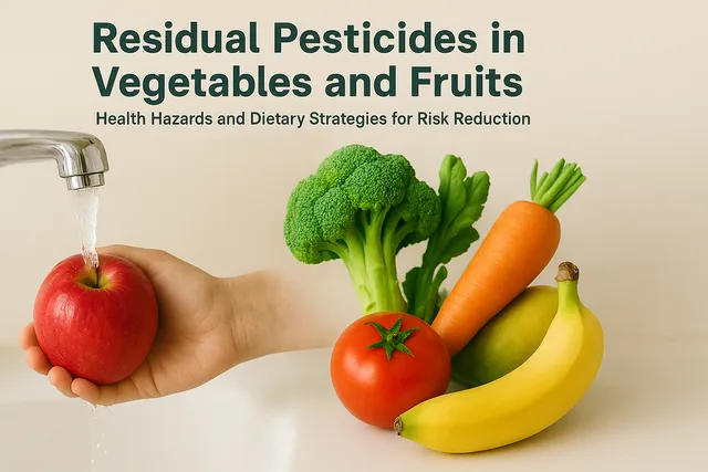 Residual pesticides in vegetables and fruits