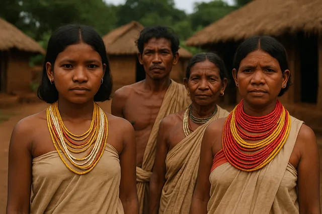 AI image of tribals
