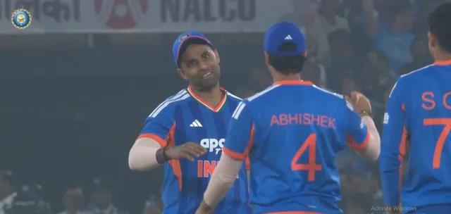 indian team after win against SA