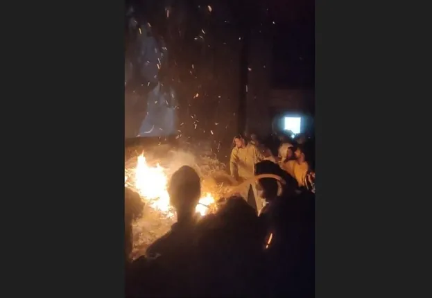 Rayagada hall fire