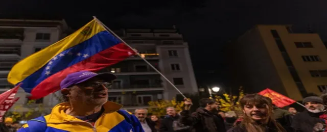 protest in venezuela