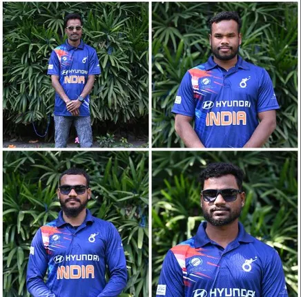 Odia Blind cricketeers