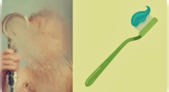 Headshower to toothbrush