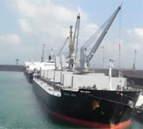 Two years after Phailin, ship anchors in Gopalpur port