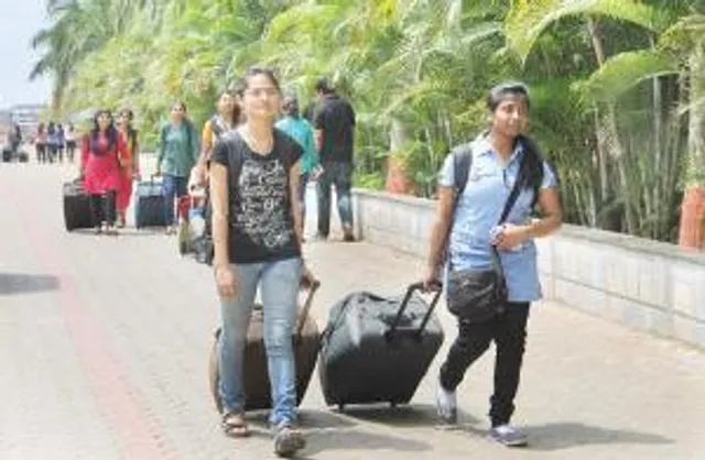 Worried Nepalese students in Odisha return home