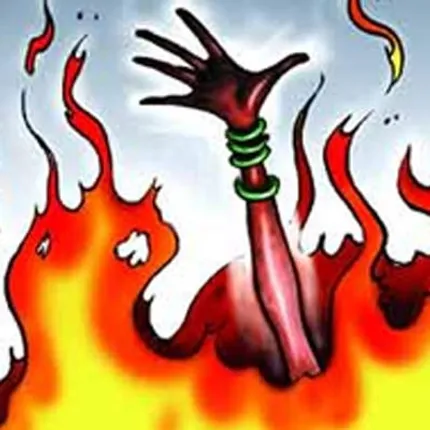 Woman burnt to death in Odisha for dowry, two arrested