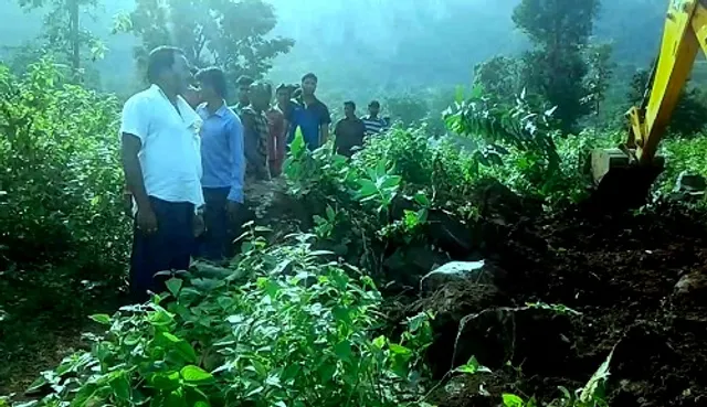 Construction of road to Odisha’s Nagada begins