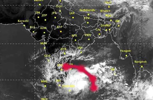Cyclone NADA: Rains likely in Odisha tomorrow