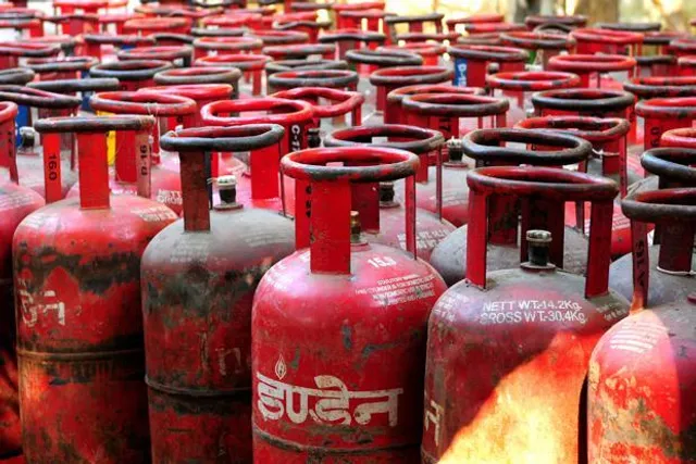 Over 350 LPG cylinders seized from a village community hall in Odisha