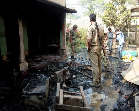 Political violence: Houses of former Odisha MLA, supporters set afire