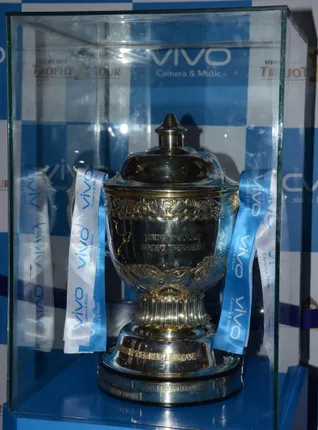 VIVO IPL trophy makes a stopover in Odisha capital