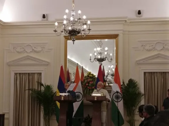 India-Mauritius ink agreement for maritime security