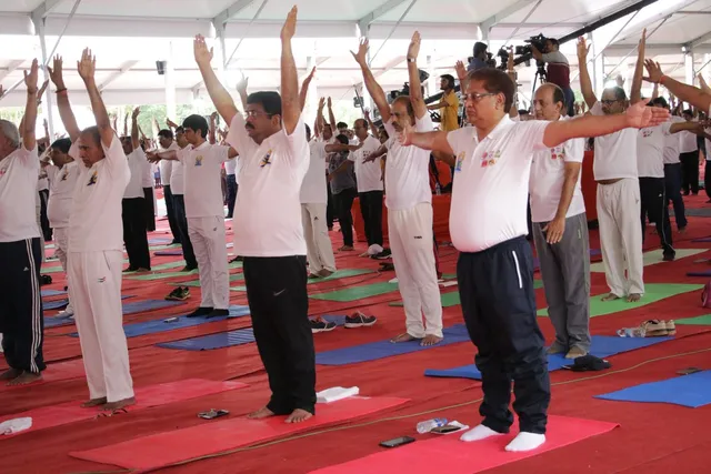 Odisha observes International Yoga Day