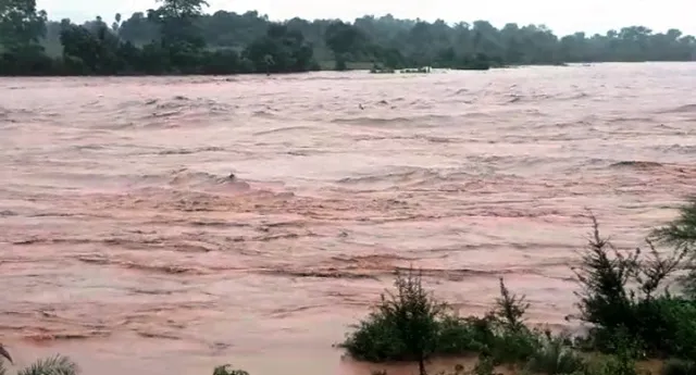 Heavy rainfall in Odisha districts; Rivers in spate