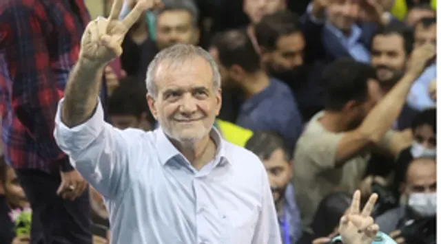 Masoud Pezeshkian elected Iran's president