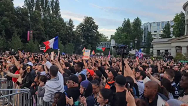 France exit polls project victory for Left-wing bloc, Macron's party trails