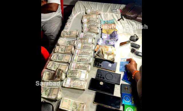 9 held, around Rs 12 Lakh cash seized following raid on gambling den in Odisha Capital