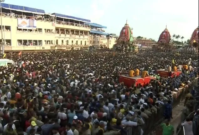 Devotee dies during Rath Jatra at Odisha’s Puri; CM announces ex-gratia