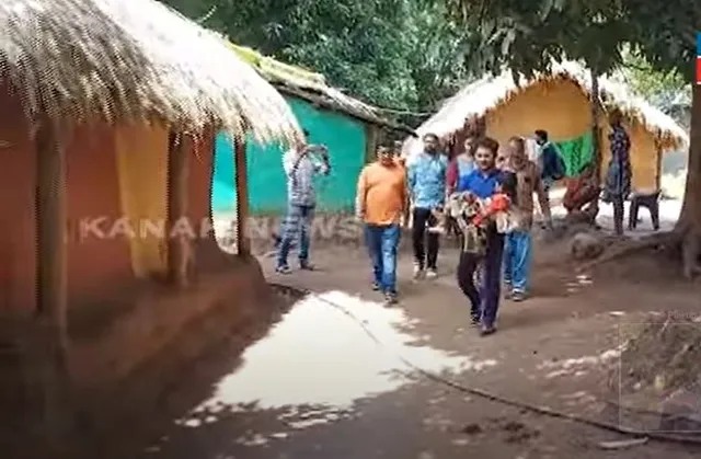 Watch Video: BDO carries diarrhoea patient to hospital in Odisha's Nabarangpur