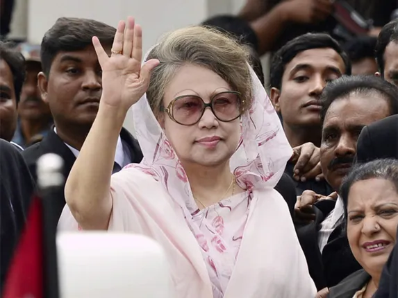 Amid political unrest in Bangladesh, ex-PM Khaleda Zia to be released from jail