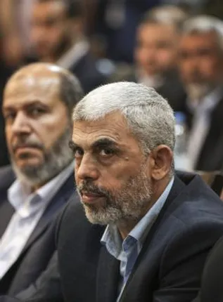 Hamas power centre back in Gaza after Sinwar announced as political head
