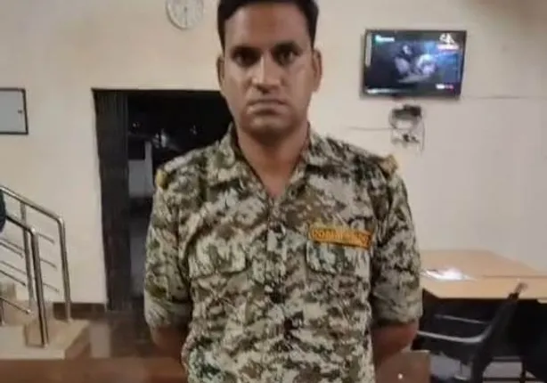 Mkg CG police 22 lakh jabat kala
