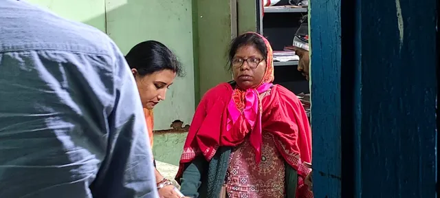 Mamata Takri of Dasmantpur.