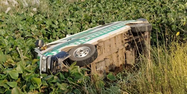 108 Ambulance fell into Safei canal