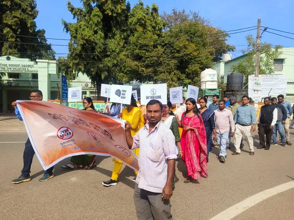 Road safety awareness programme. 