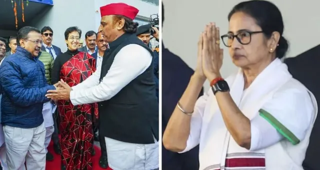 Akhilesh-Mamata Didi Support AAP