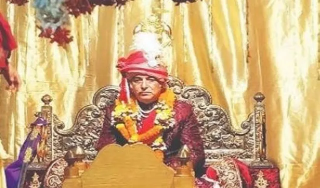 gajapati maharaja's pushyabhishek at srinaara