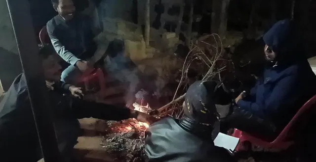 Temperature fallen and winter is growing