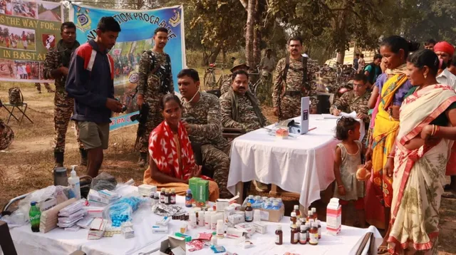 Mkg CRPF health camp
