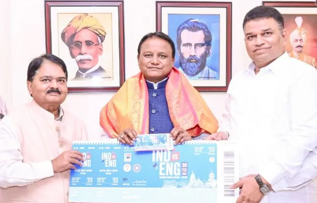 Chief Minister bought tickets for India-England cricket match